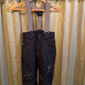 Firefly Aquabase Elite Ski Snow Pants YOUTH S Snowboarding Suspenders Adjustable